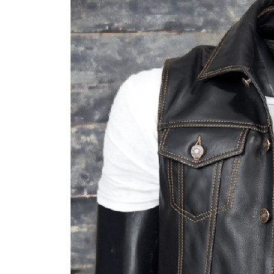 handmadeleather68 Crocodile Leather Jacket